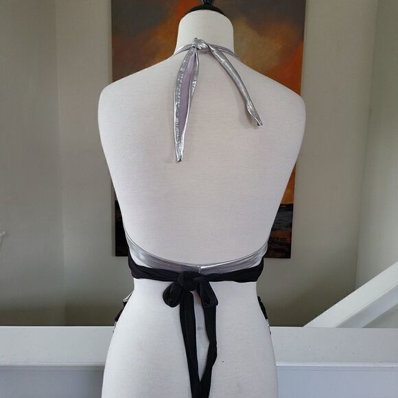 Two piece halter with pants Size M - Picture 5 of 7